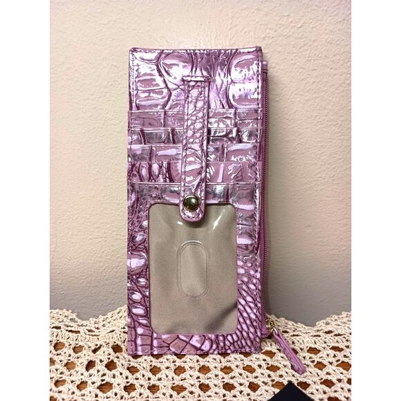 BRAHMIN MULBERRY POTION Credit Card WALLET - Picture 3 of 3